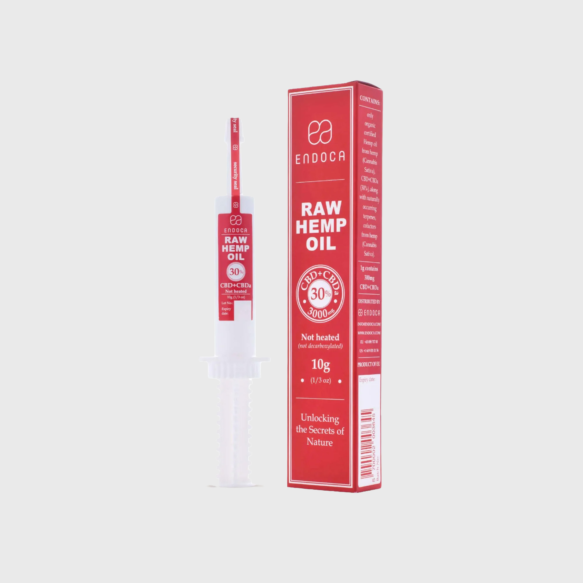 RÅ HEMP OLIE EKSTRAKT <br> 300MG CBD+/ML